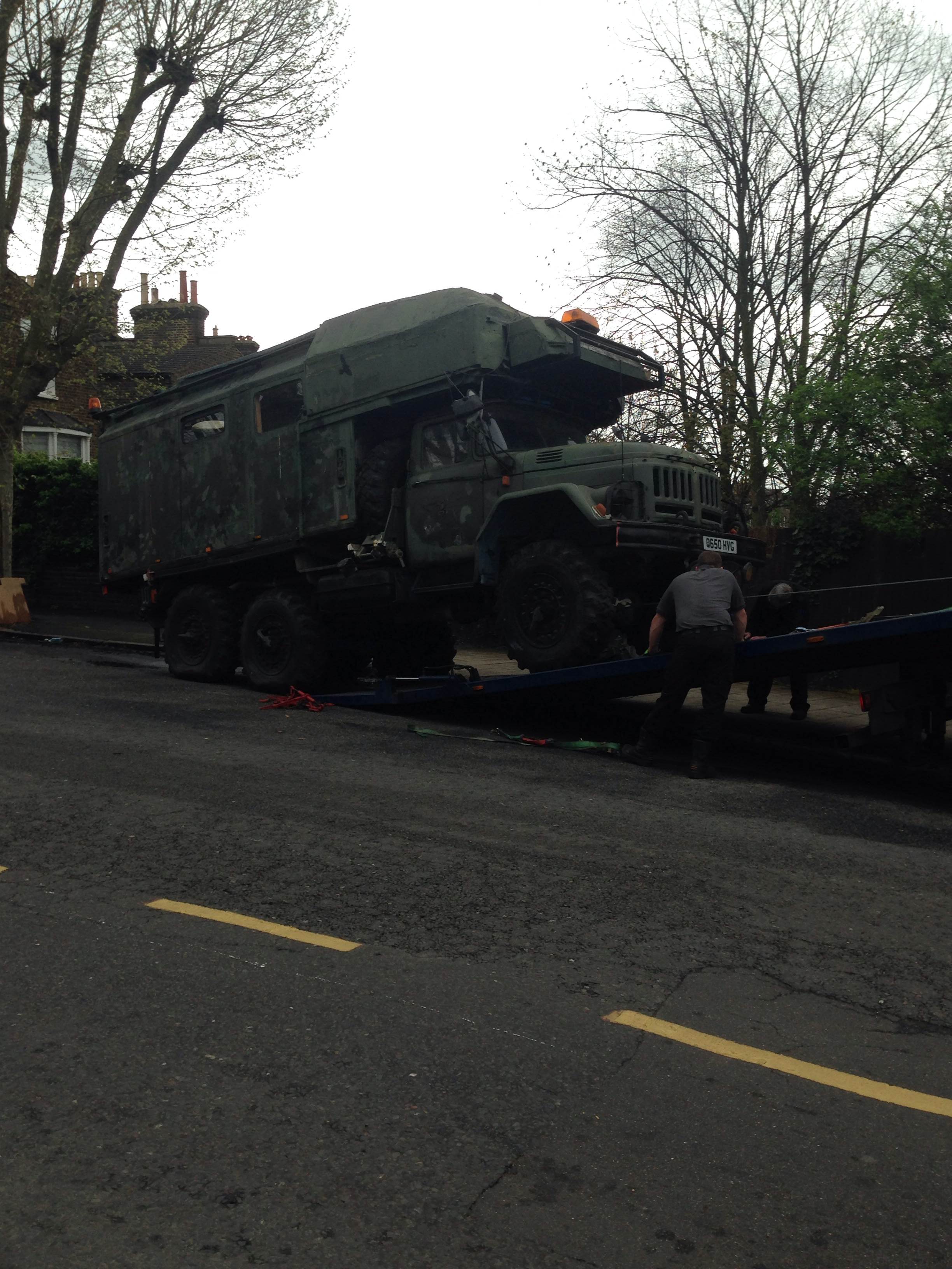 Russian rocket launcher truck set to be destroyed by council