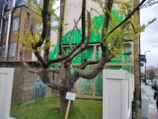 Banksy mural’s protective gear sparks controversy
