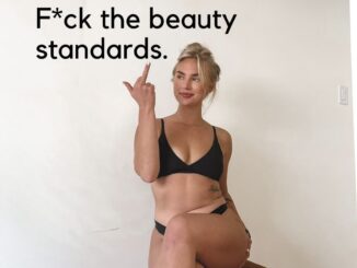 Nude beauty, warts and all
