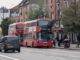 Woman hit by double-decker bus dies; driver arrested