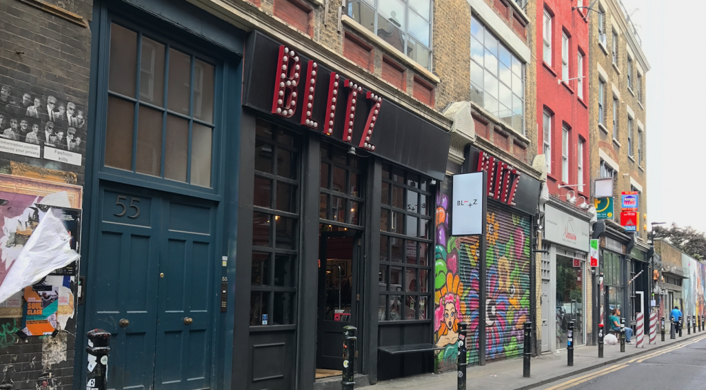 Blitz on Brick Lane, London