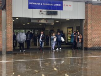 Flood weather warning caused chaos across Holloway