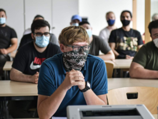 How have university halls dealt with the pandemic?