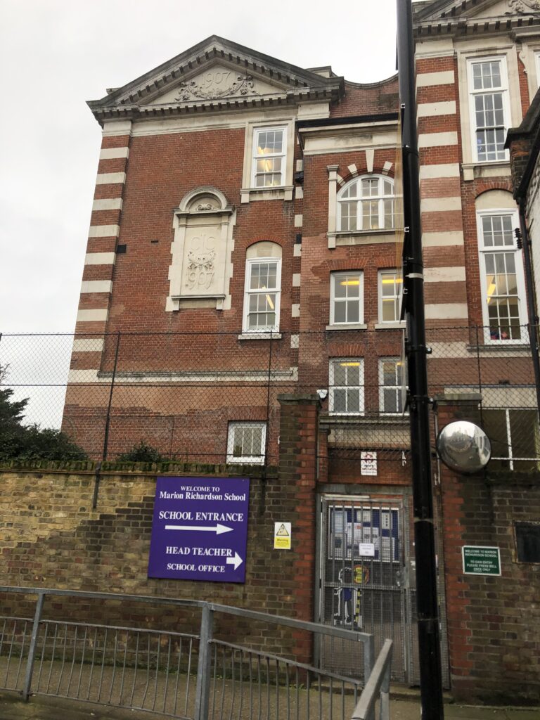 A school in London. Photo: Emily Boon